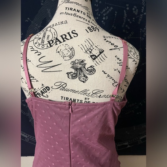 Haute Monde Mauve Pink Tulle Dress – Size M - Picture 5 of 7